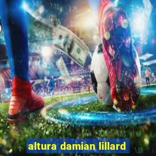 altura damian lillard